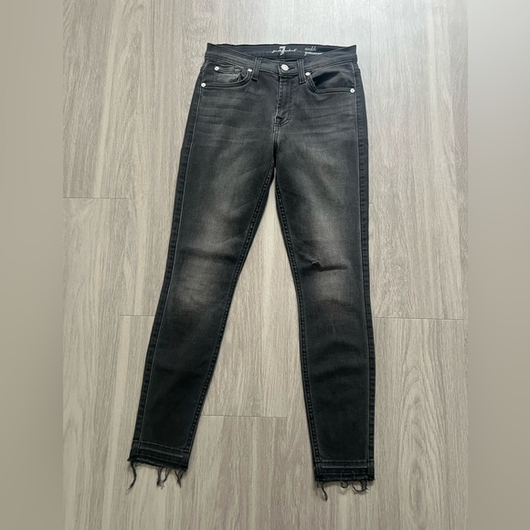 7 of all mankind ankle givenevere women’s jeans size 27 - Picture 1 of 5